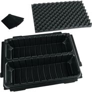 CLEARANCE | Makita 2 Row Insert Tray with 6 Dividers and Foam Lid for MAKPAC Interlocking Case