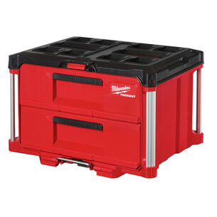  | Milwaukee PACKOUT 50 lbs. Capacity 2-Drawer Tool Box