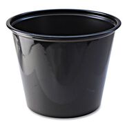 PRODUCTS | Fabri-Kal 5.5 oz. Plastic Portion Cups - Black (2500/Carton)