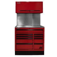 JOBSITE STORAGE | Homak 41 in. CTS Conversion Kit with Tool Board Backsplash - Red