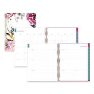 PAPER AND PRINTABLES | Blue Sky 11 in. x 8.5 in. 12-Month (Jan to Dec): 2026 Kelly Ventura Magenta Bloom Weekly/Monthly Planner - Floral Artwork, Multicolor Cover