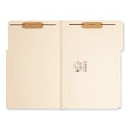 FILE FOLDERS | Smead 1.5 in. Expansion Top Tab Fastener Folders, 2 Fasteners - Legal Size/Manila Exterior (50/Box)