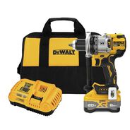 HAMMER DRILLS | Factory Reconditioned Dewalt 20V MAX XR Lithium-Ion Brushless 3-Speed 1/2 in. Cordless Hammer Drill Kit with POWERPACK (8 Ah)