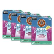PRODUCTS | The Original Donut Shop ICED Refreshers K-Cup Pods - Mango Dragonfruit Lemonade (80/Carton)
