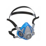 MASKS | MSA Advantage 200 LS Respirator with 2-Piece Neckstrap - Medium, Blue