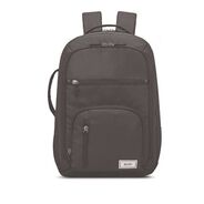 OFFICE AND OFFICE SUPPLIES | SOLO Grand Travel 12.25 in. x 6.5 in. x 18.63 in. Recycled TSA Backpack Fits Devices Up to 17.3 in. - Dark Gray