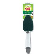 FACILITY MAINTENANCE SUPPLIES | Scotch-Brite 650-4 2.5 in. x 9.5 in. Soap-Dispensing Dishwand - Yellow/Green (4/Carton)