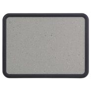 OFFICE AND OFFICE SUPPLIES | Quartet 48 x 36 Contour Granite Board - Granite Gray Surface/Black Plastic Frame
