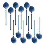 FACILITY MAINTENANCE SUPPLIES | Carlisle 1 in. x 34 in. Metal Telescopic Handle - Blue (12/Carton)