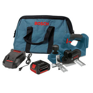 WOODWORKING TOOLS | Factory Reconditioned Bosch 18V 3-1/4 in. Lithium-Ion Planer Kit