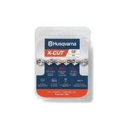CHAINSAW ACCESSORIES | Husqvarna S93G X-CUT 3/8 in. Mini Pitch .050 in. Gauge 62 Drive Links 18 in. 350i Chainsaw Chain Replacement