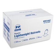 FOOD SERVICE | AmerCareRoyal 24 in. Lightweight Latex-Free Nylon Hairnets - Light Brown (2880/Carton)
