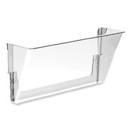 PRODUCTS | Storex 13 in. x 4 in. x 7 in. Letter Size Wall File - Clear