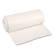 TRASH BAGS | Boardwalk 40 in. x 48 in. 45 gal. 12 mic High-Density Can Liners - Natural (250/Carton)