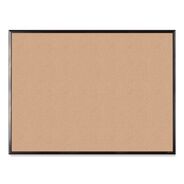 PRODUCTS | U Brands 47 x 35 Cork Bulletin Board - Tan Surface/Black Aluminum Frame