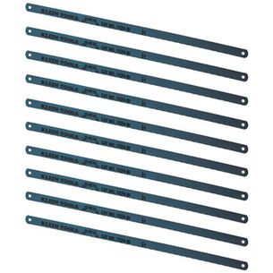 BLADES | Klein Tools 10-Piece 12 in. 24 TPI Bi-Metal Blade Set