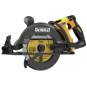 POWER TOOLS | Factory Reconditioned Dewalt FLEXVOLT 60V MAX Lithium-Ion Direct Drive 7-1/4 in. Cordless Worm Drive Style Saw (Tool Only)