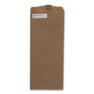 PRODUCTS | Ross & Wallace Paper Products 4 in. x 2.5 in. x 11.5 in. 35# Basis Weight Merchandise Size Grocery Paper Bags - Brown (500/Bundle)