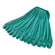 MOPS | Rubbermaid Commercial 1 in. Headband Microfiber Tube Wet Mop - Green