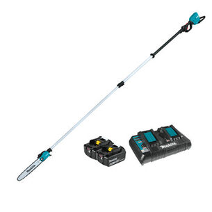 POLE SAWS | Makita 18V X2 (36V) LXT Brushless Lithium-Ion 10 in. x 13 ft. Cordless Telescoping Pole Saw Kit (5 Ah)