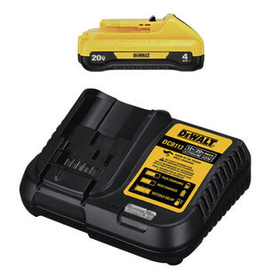 POWER TOOLS | Dewalt 20V MAX 4 Ah Compact Lithium-Ion Battery and Charger Starter Kit