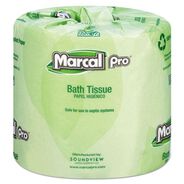 PRODUCTS | Marcal PRO 3001 100% Recycled Septic Safe 2 Ply Bathroom Tissue - White (48/Carton)
