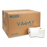 FACILITY MAINTENANCE SUPPLIES | Morcon Paper M1000 SMALL CORE BATH TISSUE, SEPTIC SAFE, 2-PLY, WHITE, 1000 SHEETS/ROLL, 36 ROLL/CARTON