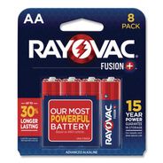 HOUSEHOLD BATTERIES | Rayovac Fusion Performance Alkaline AA Batteries 8/Pack