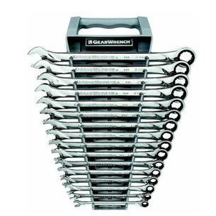 RATCHETING WRENCHES | GearWrench 16-Piece 12-Point Metric XL Combination Ratcheting Wrench Set