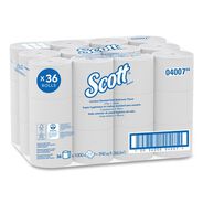 PAPER AND DISPENSERS | Scott Essential Coreless SRB Septic Safe 2-Ply Bathroom Tissue - White (36/Carton)