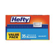 PRODUCTS | Hefty 00R88079 7 in. x 8 in. 32 oz. Slider Stand and Fill Freezer Storage Bags - Clear (315/Carton)