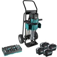 DEMOLITION HAMMERS | Makita 80V max (40V max X2) XGT Brushless Lithium-Ion 1‑1/8 in. Cordless Hex AVT Breaker Hammer Kit with 4 Batteries (8 Ah)