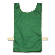 SAFETY VESTS | Champion Sports Heavyweight Nylon Pinnies - One Size, Green (1 Dozen)