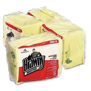 PRODUCTS | Georgia-Pacific 17 in. x 24 in. Dusting Cloths Quarterfold - Unscented, Yellow (50/Pack, 4-Packs/Carton)