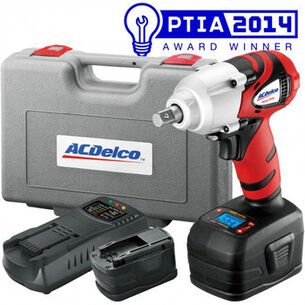  | ACDelco 18V Cordless Lithium-Ion 1/2 in. Impact Wrench with Digital Clutch