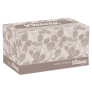 CLEANING AND SANITATION | Kleenex 9 in. x 10.5 in. 1-Ply POP-UP Box Cloth Hand Towels - Unscented, White (2160/Carton)