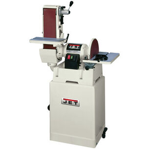 SPECIALTY SANDERS | JET JSG-6CS 6 in. x 48 in. Belt / 12 in. Disc Combination Sander with Closed Stand