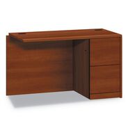 OFFICE DESKS AND WORKSTATIONS | HON 10700 Series 48 in. x 24 in. x 29.5 in. Full Right Pedestal Return - Cognac