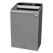 TRASH WASTE BINS | Rubbermaid Commercial 33 Gallon Landfill Configure Indoor Recycling Waste Receptacle - Gray