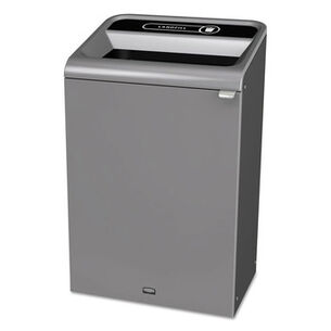 PRODUCTS | Rubbermaid Commercial 1961628 33 Gallon Landfill Configure Indoor Recycling Waste Receptacle - Gray