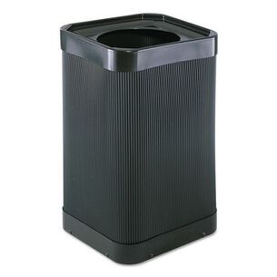 PRODUCTS | Safco At-Your-Disposal 38-Gallon Top-Open Waste Receptacle - Black