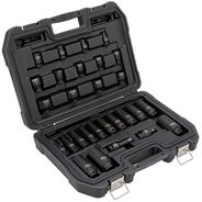 SOCKETS AND RATCHETS | Dewalt (28-Piece) 1/2 in. Drive 6-Point Standard and Deep Impact Socket Set