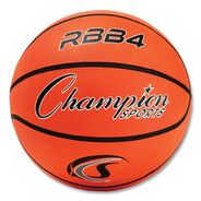 TOYS AND GAMES | Champion Sports No. 6 Intermediate Size Rubber Sports Ball For Basketball - Orange