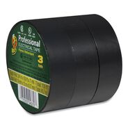 PRODUCTS | Duck 0.75 in. x 50 ft. 1 in. Core Pro Electrical Tape - Black (3/Pack)