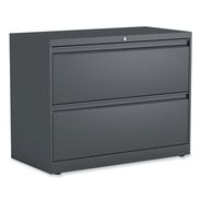OFFICE FILING CABINETS AND SHELVES | Alera 36 in. x 18.63 in. x 28 in. 2 Legal/Letter/A4/A5 Size Lateral File Drawers - Charcoal