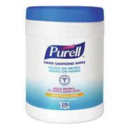 PRODUCTS | PURELL 6.75 in. x 6 in. Fresh Citrus Sanitizing Hand Wipes - White, (6/Carton)