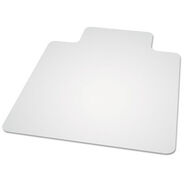 PRODUCTS | ES Robbins 36 x 48 Natural Origins Chair Mat with Lip for Hard Floors - Clear