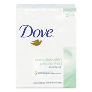 HAND SOAPS | Dove CB613789 4.5 oz. Sensitive Skin Bath Bar - Unscented (72/Carton)