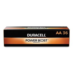 OFFICE ELECTRONICS AND BATTERIES | Duracell Power Boost CopperTop Alkaline AA Batteries (36/Pack)