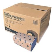 PAPER AND DISPENSERS | Boardwalk 9.05 x 10 Windshield Paper Towels - Blue (9/Carton)